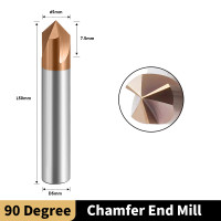 Фреза Ø 5мм D5*90°*7.5*D5*50L*3F